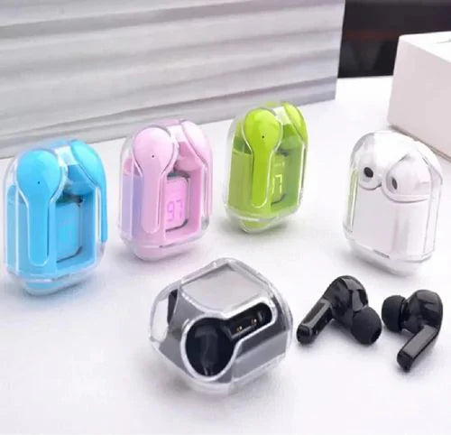 Smart TWS Bluetooth Earbuds with Digital Display | ENC Mic | Touch Control | Type-C Fast Charging | Waterproof | Gaming Mode