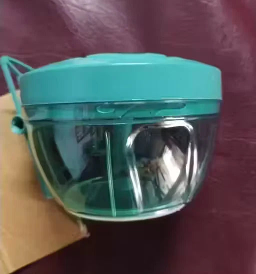 Trendy Plastic Handy Chopper and Slicer for Fruits,Vegetables, Nuts, Herbs,Onions and Salad - Dori Chopper Dori Chopper Green