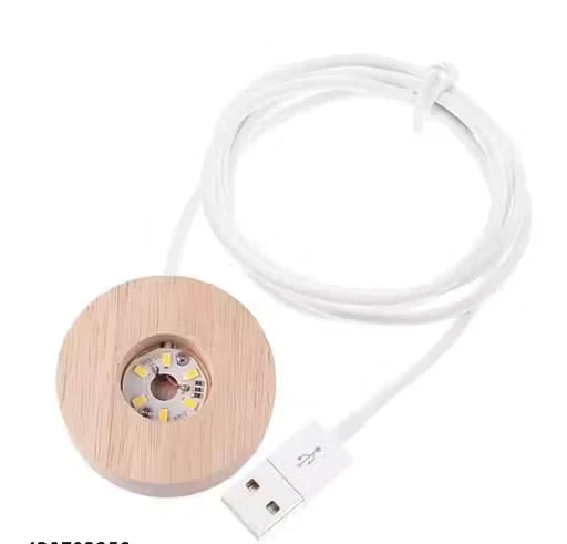 Engraved Laxmiji Ganesh Decorative Light