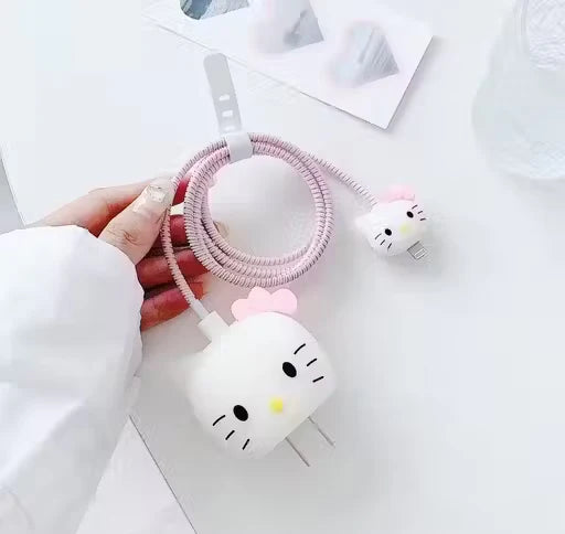 3D Cute Cartoon Series Fast Charger Protector for i Phone 18W 20W i Phone