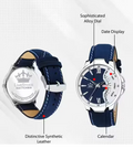 Day and Date Functioning Leather Strap Quartz Analog Watch for Boys/Men - Best Gift Item for Boys/Men (Copy)